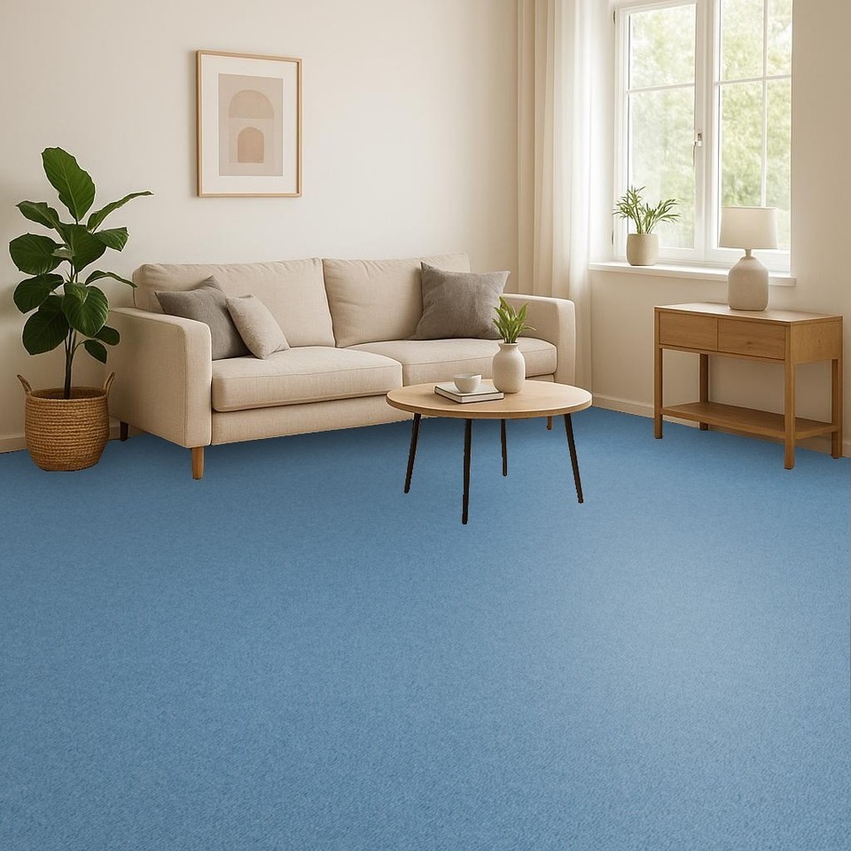 Vorwerk Teppichboden Bingo 3R33 hellblau m²/23,99€